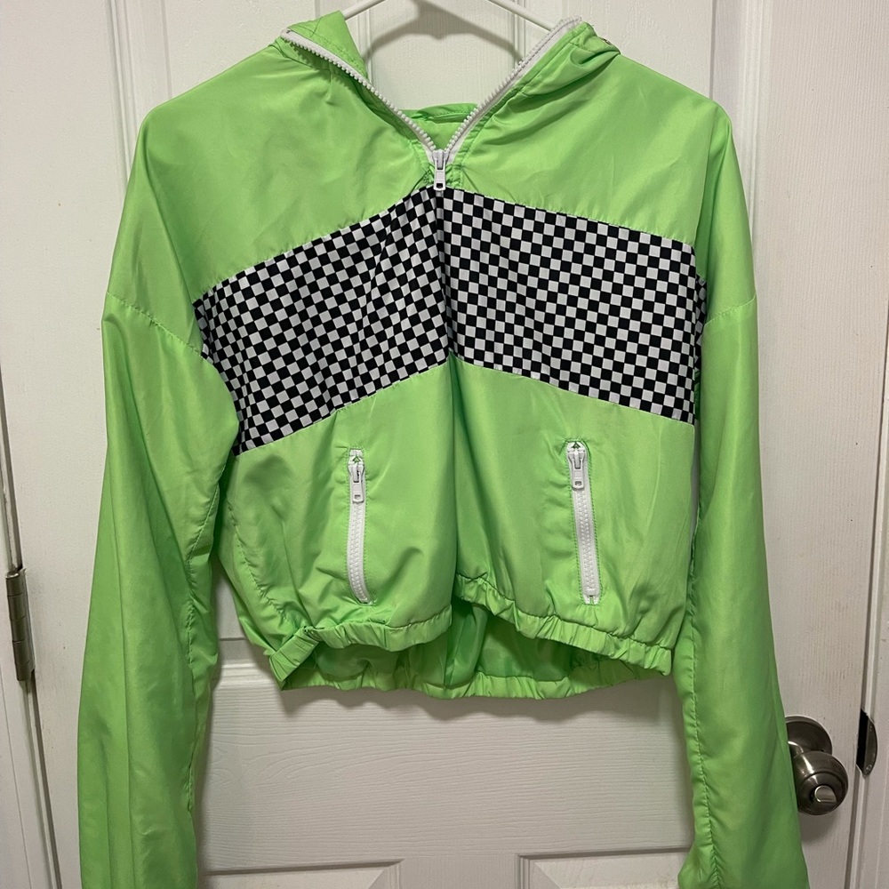 Green Windbreaker